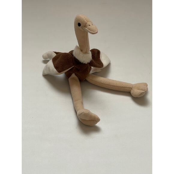 Stretchy Ostrich McDonalds Ty Teenie Beanie Baby 1993 - Picture 2 of 4